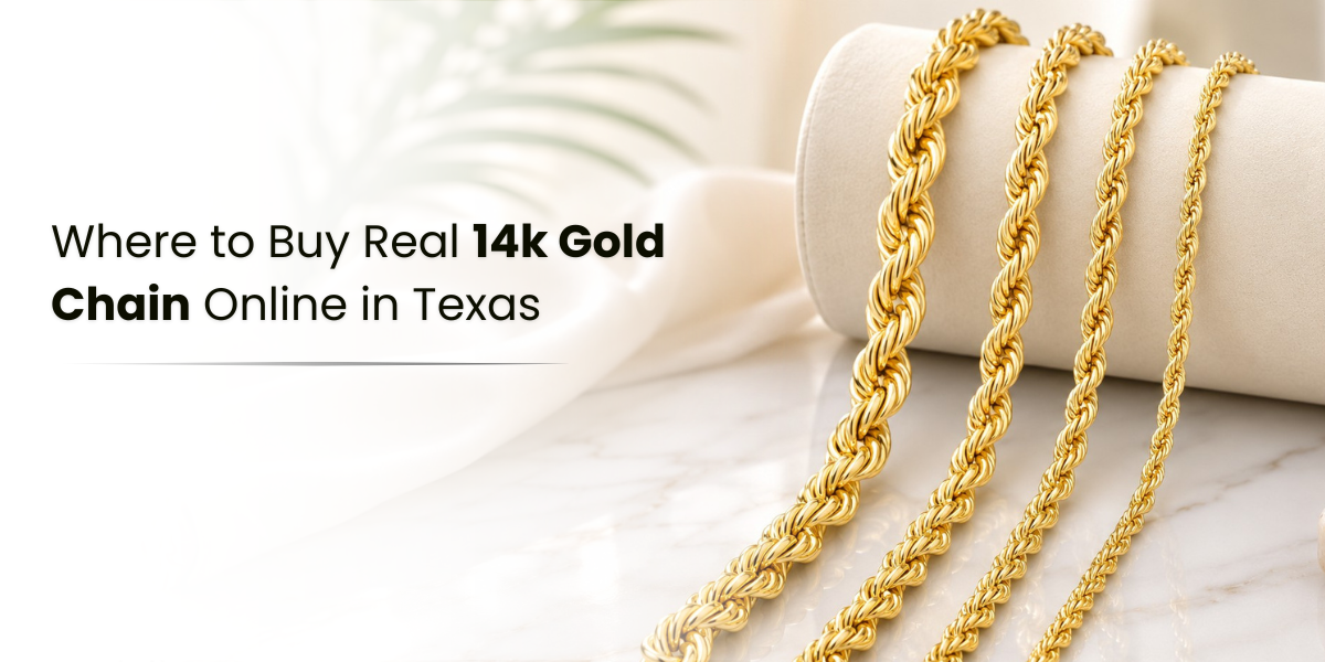 Where to Buy Real 14k Gold Chain Online in Texas